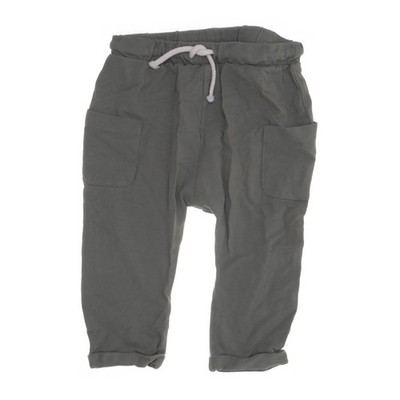 H&M, Haremshose, Größe: 92, Grün, Fischgräte, Unisex (Kinder) #1ld