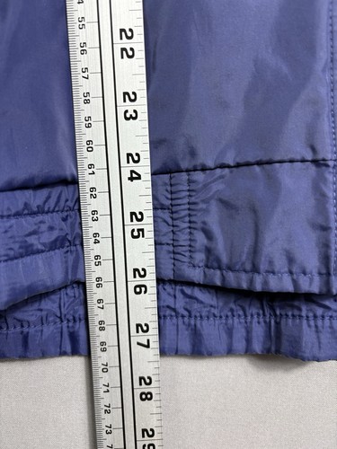 Vintage 90s USA Olympic Full Zip Windbreaker Track Jacket Sz M Blue Grey White - Picture 21 of 21