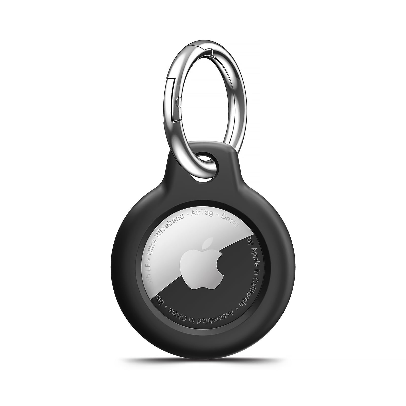 Durable Anti-Scratch Airtag Holder with Secure Keychain for Easy Accessory Attachment