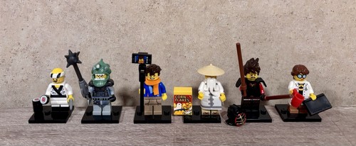 Brand New Lego Minifigures The Lego Ninjago Movie Lot Of 6
