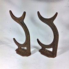 Victorian Cast Iron Anti-Climb Wall Spikes / Gutter Brackets? Ornamental.