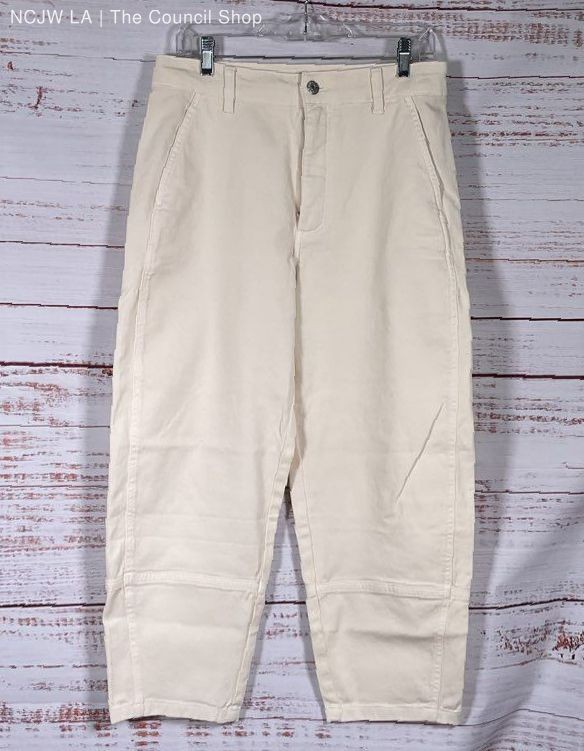 Everlane The Utility Barrel Pant Cream 10R