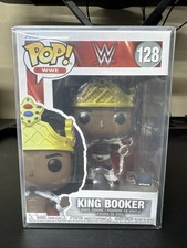 Funko Pop WWE King Booker #128 with Protector