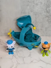 Octonauts Figures And Vehicle Captain Barnacles Kwazii Gup A