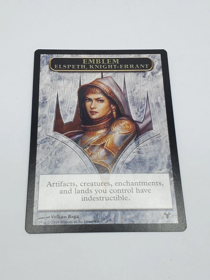 Elspeth, Knight-Errant - Modern Event Deck 2014 - Emblem - MTG - NM - Image 2 of 4
