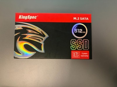 KingSpec NT-512 2280 512GB M.2 SATA III SSD   Neu unbenutzt