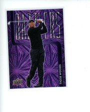 2026 Upper Deck Golf Dazzlers Purple #DZ20 Tiger Woods