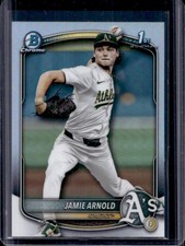2025 Bowman Draft Jamie Arnold Chrome Refractor 1st Prospect #BDC-30 Athletics