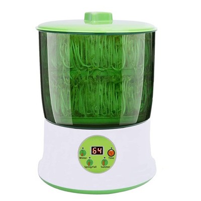 Bean Sprouts Machine, Seed Sprouter Kits, LED Display Time, Intelligent Automati