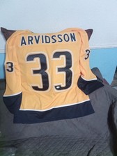 Viktor Arvidsson Signed Nashville's Predators Jersey JSA Witness COA