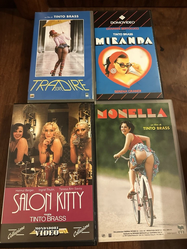 Lotto Bundle 10 Film VHS Tinto Brass - Immagine 4 di 4