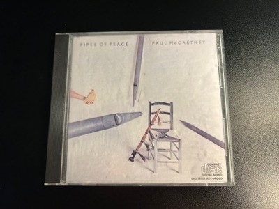 JAPANESE 1983 Paul McCartney Pipes Of Peace US CD Columbia Records Issue