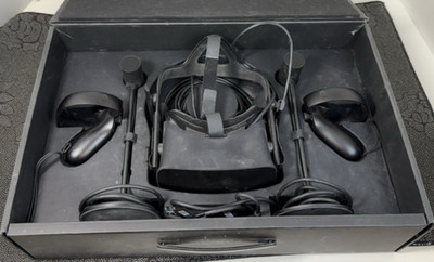 Oculus Rift CV1 VR Headset Kit w/ Touch Controllers Sensors Box VR Cover