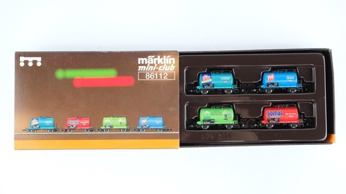Märklin Z 86112 Kesselwagen-Set "Henkel" DB | Zustand: Gebraucht
