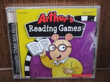 Video Game PC Arthurs Reading Games Ages 5-7 Win 95 98 NEW SEALED Jewel