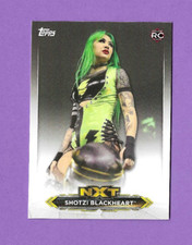 2020 Topps WWE NXT Shotzi Blackheart NXT-42 (RC) AEW MLW