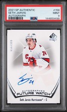 2021 SP AUTH AUTO #156 SETH JARVIS 656/999 PSA 9