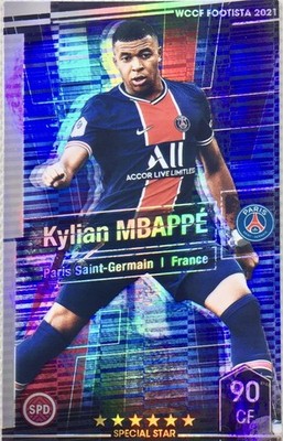 Panini WCCF FOOTISTA 2021 Kylian Mbappe PSG F21R EX France Japan Promo