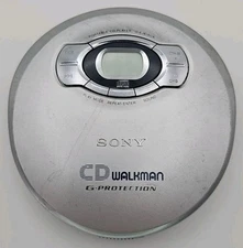 Sony CD Walkman Portable CD Player Discman D-EJ616CK For Parts or Repair