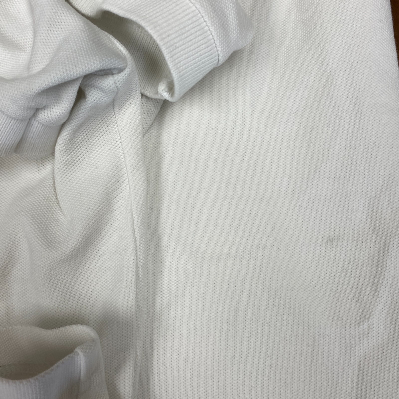 Lacoste Polo Shirt Medium Size 4 White Crocodile Outdoors Preppy Casual Hike Men thumbnail 6