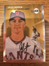 2023 Topps Chrome Platinum Anniversary #89 Jack Larsen Giants