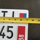 1988 SWITZERLAND MOTORCYCLE License Plate Export Ticino Italian Canton 645🇨🇭 — photo 4