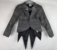 Disney Jack Skellington Nightmare Before Christmas Costume Jacket Kids Size 5-6
