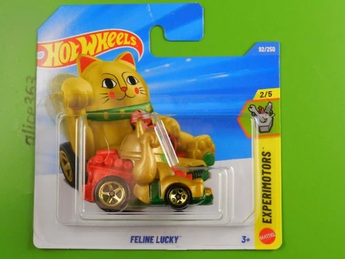 HOT WHEELS 2026 Feline Lucky Experimotors 92 New In Original Packaging