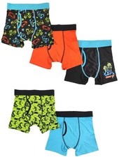 Boys Large 10-12 Video Game Boxer Briefs Performance Athletic Underwear Fun Gift