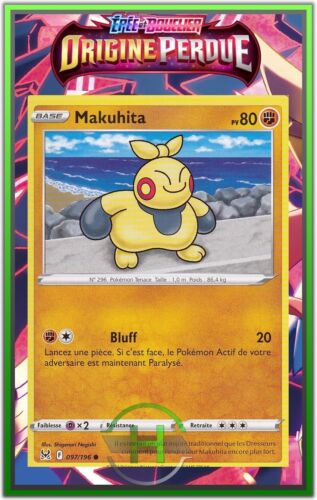 Makuhita - EB11:Origine Perdue - 097/196 - Carte Pokémon Française Neuve - Photo 1/1