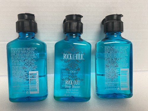 (3) TIGI Rockaholic Rock Out Shine Blaster 3.38 oz Each. - Picture 2 of 3