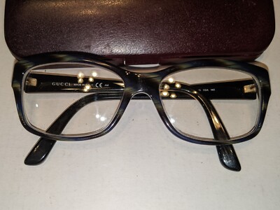 Black Gucci GG3205 sunglasses Rare Authentic Gucci GG3205 Y6C Black Silver 53mm Glasses  main image 3