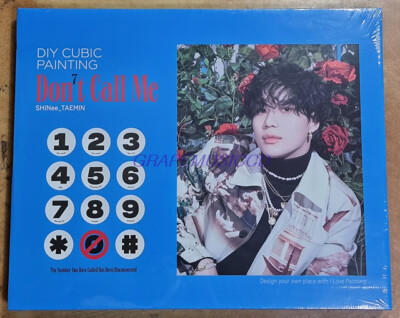 DIY CUBIC PAINTING　Dont Call Me　TAEMIN SHINee Don't Call Me SMTOWN OFFICIAL GOODS DIY CUBIC