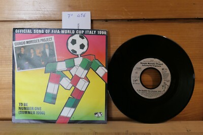 .@@@ 7'' Single, Giorgio Moroder Project- To Be Number One, (Summer 1990), Virgin