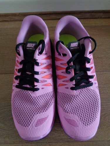 Nike Free 5.0 Mujer Zapatos Entrenadores 642199 503 Reino Unido 4 EU 37.5 EE. UU. 6.5 NUEVO + CAJA - Imagen 4 de 6