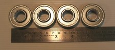 4 new wheel bearings 1-3/8" x 5/8" for lawnmowers  other equipment for 1 price