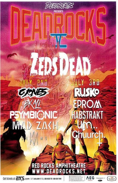 Deadrocks IV Red Rocks Poster