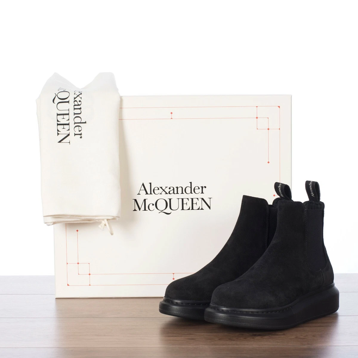 Alexander McQueen - Hybrid Chelsea Boots, Men, Black