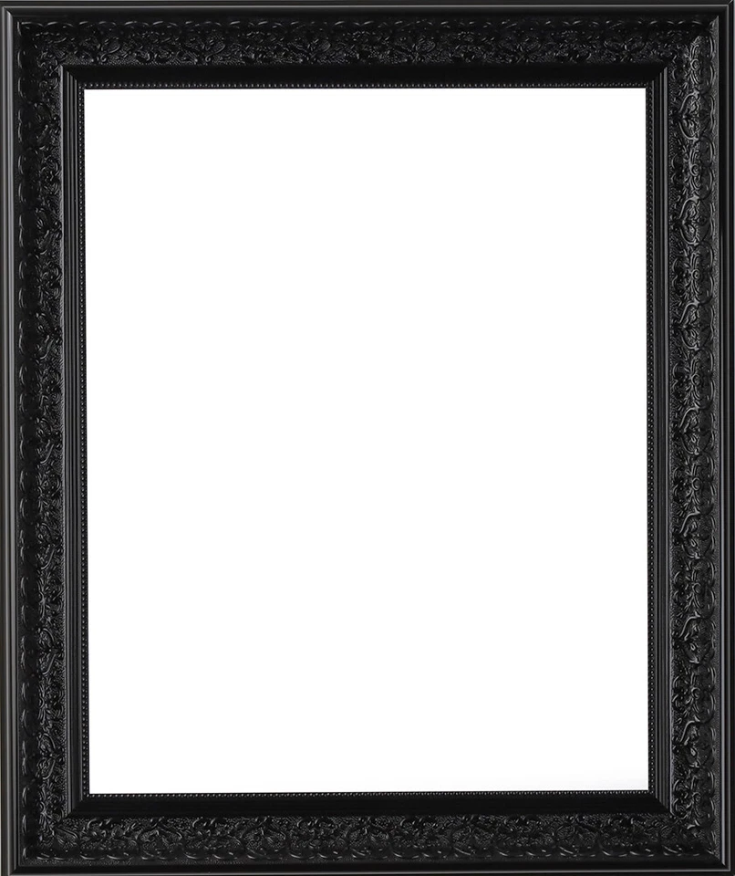 4-Pack Custom Picture Poster Frame 2-1/2" Black Victorian 16x20 24x36 1556-A1007 - Image 3 of 4