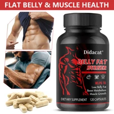 BELLY FAT BURNER HELPS TO Lose Belly Fat Boost Metabolism capsules