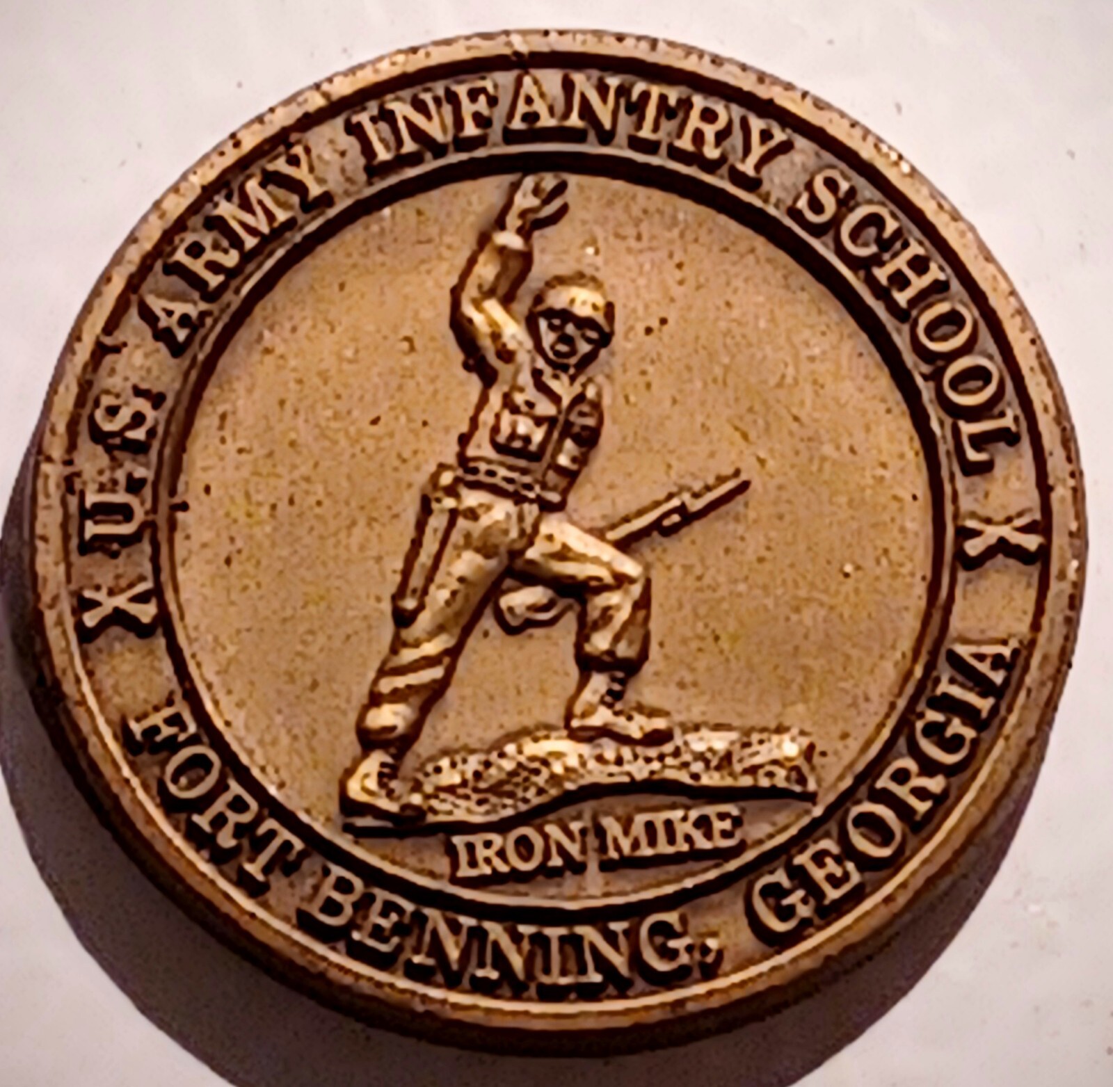 Fort Benning Infantry School Challenge Coin