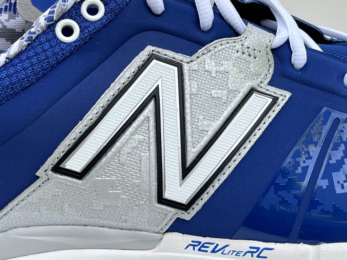 New Balance Men\'s L3000TN5 Metal Baseball Shoe/Cleats Navy & White Size 16 2E New Balance Men main image 3