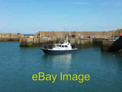 Foto 6x4 Lynas Shuttle verlässt Porth Amlwch Schiff mit dem Namen ''LYNAS SHUTTL c2015