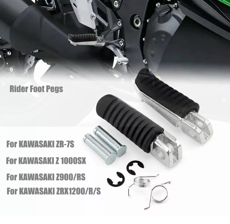 フット Aluminum Motorcycle Foot Pegs & Pedal Pads for Kawasaki for sale