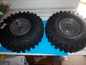 GRAY SNOW BLOWER WHEEL ASSY SET 15X500-6 3/4" X 4 3/16" PINNED HUB 212-008 SE