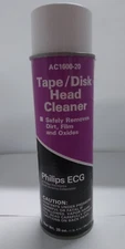 Philips ECG Tape/Disk Head Cleaner. AC1600-20. 20 oz. Spray Can