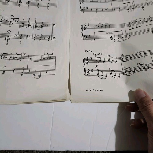 READ Variations On The Theme Three Blind Mice John Thompson Piano Sheet Music - Picture 7 of 8