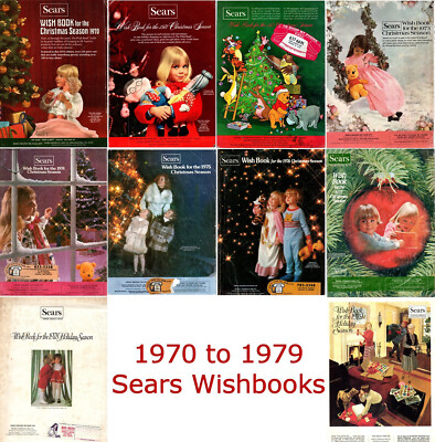 1970-1979 Sears Christmas Catalogs on Disc - In PDF Format | eBay