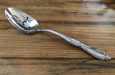 Oneida Canada Silver Stainless Slotted Serving Spoon Silverware Replacement