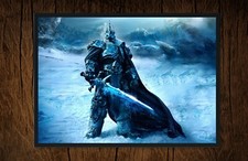 VZRSQZK World Of Warcraft Lich King Poster, Dekoratives Gemälde, Leinwand, Wandposter Und Kunstdruck, Modernes Familienschlafzimmer-Dekor- Poster, 20 X 30 Cm